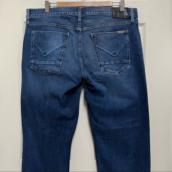 Hudson Distressed Blue Jeans in Excellent Used Condition. - Picture 5 of 9